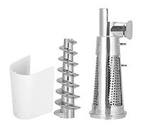 Cpolebev Accessorio per Tritacarne per Mixer, Spremipomodoro Filtro per Albero Un Vite Manicotto del Filtro Accessori per Deflettori