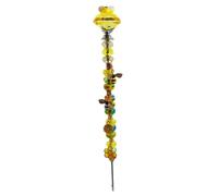Cpolebev Acchiappa Luce per, Decorativi da Giardino, Bastoncino da Fata, Decorazione DIY con Perline, con Ciondolo, Forniture da Giardino A