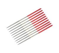 Cpolebev Ad Diamantati Tondi da 10 Pezzi, Set di Ad Diamantati Tondi da 3 mm X 140 mm per La Molatura di Metallo, Pietra, Legno, Vetro