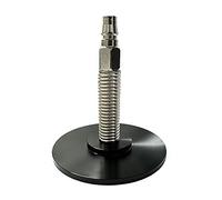 Cpolebev Adattatore A Molla A Ventosa Adattatore A Ventosa In Metallo Aspiratore per Macchina Vac-U-Lock con Attacco Rapido per Dispositivo Connettore Aria