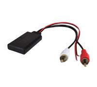 Cpolebev Adattatore Audio USB Universale per Auto da 10 Pezzi Ricevitore Bluetooth Wireless Home Media Audio per Dispositivo Audio Bluetooth AUX