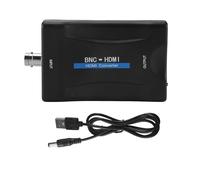 Cpolebev Adattatore Convertitore da BNC un Femmina CVBS BNC Coassiale Uscita 1080P HDCP Hook Telecamera di Sicurezza DVR Sorveglianza