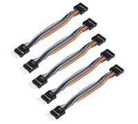 Cpolebev Adattatore da Scheda Madre un Chassis Ordinario, di Conversione USB 9 Pin Revolution 11 Pin Femmina 24AWG, 5 Pezzi
