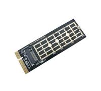 Cpolebev Adattatore di Conversione da PCI-e A M.2 Adattatore NVMe SSD Scheda Adattatore PCI-e 3.0 X4 A NVMe M.2 Supporta SSD 2230 2242 2260 2280