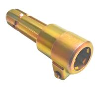 Cpolebev Adattatore di Estensione PTO Versione Aggiornata per Trattore, 1-3/8 Pollici e 6 Scanalature Femmina 1-3/8 Pollici e 6 Scanalature Connessione Rapida