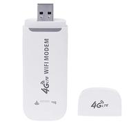 Cpolebev Adattatore di Rete Modem USB 4G LTE con Scheda SIM WiFi Hotspot Router Wireless 4G per Win XP Vista 7/10 10.4