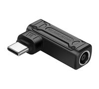 Cpolebev Adattatore di Ricarica PD da 140 W CC A Tipo C Ingresso Femmina CC A Connettore USB C per Telefono, Tablet, Laptop (M)