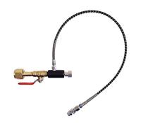 Cpolebev Adattatore di Riempimento per Ricarica CO2, Collegabile al Cilindro di Panna Montata, W21.8-14 A M11X1, Resistente e Facile da Utilizzare.