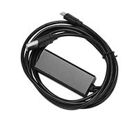 Cpolebev Adattatore Ethernet con di Alimentazione per (2A Generazione), 4K Stick, TV Square, Adattatore LAN Cablato da Micro-USB un RJ45, Nero