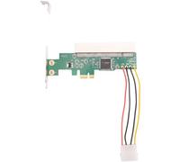 Cpolebev Adattatore PCIE A PCI Scheda di Espansione PCI Express X1 A PCI Chipset ASM1083 con Connettore di Alimentazione A 4 Pin Facile da Usare