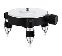 Cpolebev Adattatore per Base In Plastica per Connettore Treppiede Livello Supporto per Regolazione Fine Base Girevole