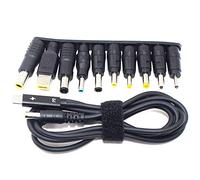 Cpolebev Adattatore per Laptop da 100 W TYPE-C un Porta Rotonda Connettore per Adattatore di Alimentazione CC Adattatore per Ricarica Rapida per Laptop PD