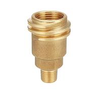 Cpolebev Adattatore per Tubo Flessibile per Gas Propano Dado QCC1 con Filettatura per Tubo da 1/4 di Pollice Raccordi un Connessione Rapida per Propano Adattatore per Propano
