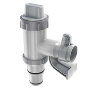 Cpolebev Adattatore per Tubo Flessibile per Piscina, Supporto per Tubo Flessibile per Piscina e Valvola A Stantuffo, Parti di Ricambio per Piscine Fuori Terra,B