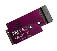 Cpolebev Adattatore Scheda di Memoria Modificato per Scheda di Trasferimento per SSD Legion Go per Accessorio Scheda NVME M.2 da 2242 A 2280 (D)