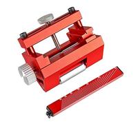 Cpolebev Affilatrice per Coltelli Affilatrice per Lavorazione del Legno Affilatrice Ad Angolo Fisso con Scalpello Rosso