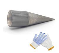 Cpolebev Affilatrice per Punzoni per Pelle, Smerigliatrice per Punzoni Rotondi, Smerigliatrice per Punzoni un Fori Cavi, Strumento per Lucidare, 3-16 mm