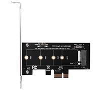 Cpolebev Aggiungi su Schede Adattatore da PCIE Un M2 PCI Express 3.0 da X1 Un NVME SSD M2 Supporto Adattatore PCIE Raiser 2230 2242 2260 2280 SSD M.2