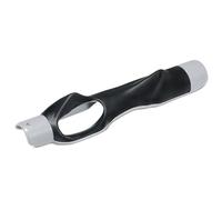 Cpolebev Aiuto per L'Allenamento con Impugnatura da Golf Maniglia per da Golf per Allenatore con Impugnatura Swing Aiuto per la Pratica della Mano Sinistra, Grigio