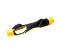 Cpolebev Aiuto per L'Allenamento con Impugnatura da Golf Maniglia per da Golf per Allenatore con Impugnatura Swing Aiuto per la Pratica della Mano e Sinistra, Giallo
