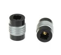 Cpolebev Altoparlante Lettore DVD Cavi Audio Ottici Digitali Adattatore CD Portatile Fibra Ottica Prolunga Prolunga Accoppiatore Femmina 2 Pezzi
