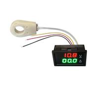 Cpolebev Amperometro Hall Voltmetro DC 0-300V 200A Monitor Batteria LED Misuratore di Tensione Corrente Digitale 12V 24V 36V 48V 60V Auto Durevole Facile da Usare