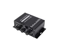 Cpolebev Amplificatore di Potenza Audio Karaoke Amplificatore Home Theater Amplificatore di Classe D Un 2 Canali Ingresso USB/SD AUX
