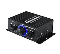 Cpolebev Amplificatore di Potenza Audio Stereo HiFi Wireless Amplificatore per Auto Domestico con Ingresso