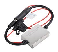 Cpolebev Amplificatore di Segnale FM Anti-Interferenza Antenna per Auto in Metallo Radio Universale Auto FM Booster Amp Parti di Automobili