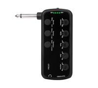 Cpolebev Amplificatore per Chitarra Effetti per Chitarra Amplificatore per Cuffie Portatile Plug And Play per Strumenti Musicali per Chitarra Elettrica