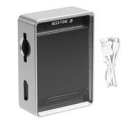 Cpolebev Amplificatore Spettrale Della Musica con Display Stereo LCD da 1,3 Pollici e Controllo Vocale