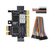 Cpolebev Analizzatore 1 Pezzo LPC Debug Card PCI PCI-e Post Test Kit Scheda Diagnostica Scheda Madre J04 PC+Metal