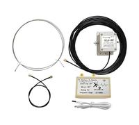 Cpolebev Antenna di Ricezione Attiva Ad -30+ Plus da 0,5-30 MHz Antenna Ad SDR Basso Rumore Radio A Onde Corte Medie Onde Corte Facile da Installare Facile da Usare (3,5 Mm)