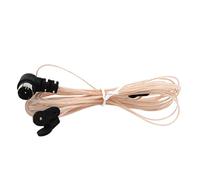 Cpolebev Antenna FM di Trasmissione 75 Ohm Dipolo Antenna T Interna Antenna Connettore Tipo F Antenna FM Trasmittente Trasparente Doppio Parallelo