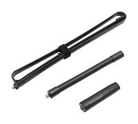 Cpolebev Antenna Pieghevole un Collo di Cigno AR-152G Da 48,8 Pollici SMA- VHF UHF 144/430 Mhz per