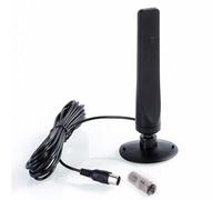 Cpolebev Antenna TV Digitale Interna 1080P 1 Pz Booster Ricevitore di Segnale Amplificatore TV Antenna HDTV Mini DVB-T2 Antenna Facile da Installare Facile da Usare
