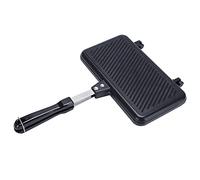 Cpolebev Antiaderente A Gas Sandwich Maker Mold Grill Padella Pane Toast Macchina per la Colazione Pancake Cottura Barbecue Forno Stampo