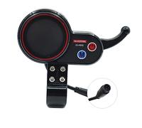 Cpolebev -AOXIONG AX-HB02 Cruscotto Scooter Elettrico 36V NJAX-T 36V 48V Misuratore Regolabile 6PIN per Scooter Elettrico