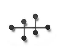 Cpolebev Appendiabiti da Parete Nordico, Organizer per Riporre I Vestiti, Appendiabiti in Metallo Multifunzionale, Decorazione da Parete per Ingresso A