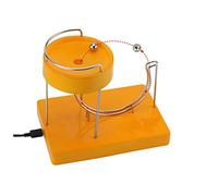 Cpolebev Arte Cinetica Movimento Perpetuo Macchina Arte Cinetica Movimento Inerziale Metallo Automatico Tavolo da Salto Giocattolo Giallo