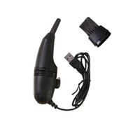 Cpolebev Aspirapolvere per Computer, Aspirapolvere per Tastiera, Aspirapolvere Mini USB, Aspirapolvere per Macchina da Cucire, Nero