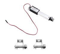 Cpolebev Attuatore Lineare Micro 2" Stroke, 30N/6.75lb, velocità 30mm/S Mini Motore Attuatore Lineare Elettrico Impermeabile 12V