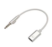 Cpolebev Audio da 3,5 mm A Tipo C Femmina, Adattatore Audio per Cuffie con Jack Audio Analogico per Lettore MP3, Laptop, Tablet C