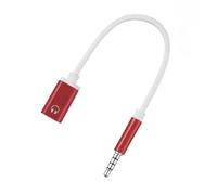 Cpolebev Audio da 3,5 mm A Tipo C Femmina, Adattatore Audio per Cuffie con Jack Audio Analogico per Lettore MP3, Laptop, Tablet A