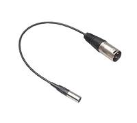 Cpolebev Audio da 3 Pin A 3 Pin XLR Audio da XLR A Mini XLR Audio Connettore Microfono