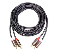 Cpolebev Audio da un 2 un Audio Placcato nel per Home Theater DVD TV CD Amplificatore Sound Box
