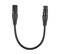 Cpolebev Audio XLR 3 Pin Un XLR Femmina 5 Pin e XLR Femmina 3 Pin Un XLR 5 Pin, per Microfono Stage Light