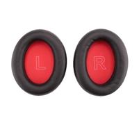 Cpolebev Auricolari di Ricambio Copertura nel Schiuma Cuscinetti Auricolari Cuscino Morbido per Cuffie Bluetooth Life Q10 / Q10 (Rosso)