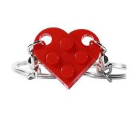 Cpolebev B-Brick con Coppia A Forma di Cuore con per Fidanzato, Fidanzata, San, Amici, Regali