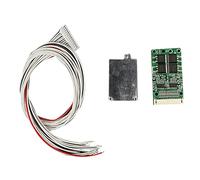 Cpolebev Batteria al Litio Bilanciato 13S 48V 15A 20A 30A 18650 Pacchetti PCB di Ricarica PCM per E-Bike/Power Bank Energia Solare(15A)